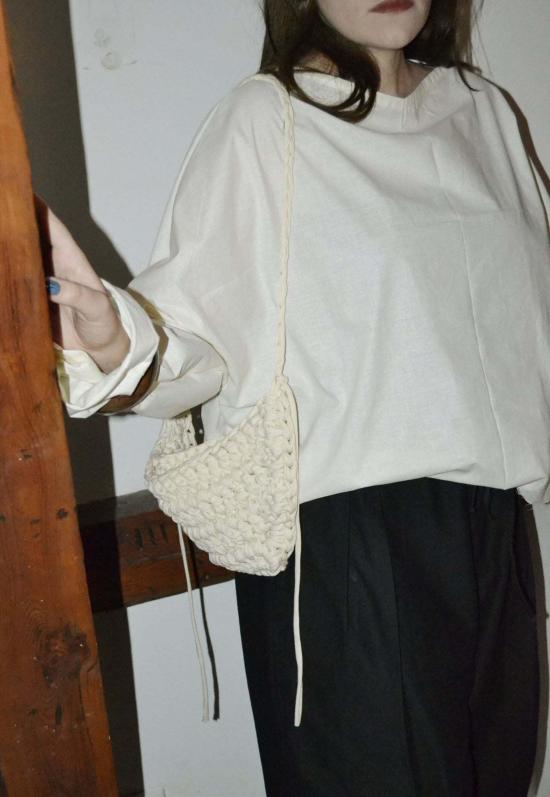  Many Rhizomes 긴팔 티셔츠 많은 뿌리 줄기 지브리 셔츠 크림 - OTHER BRANDS