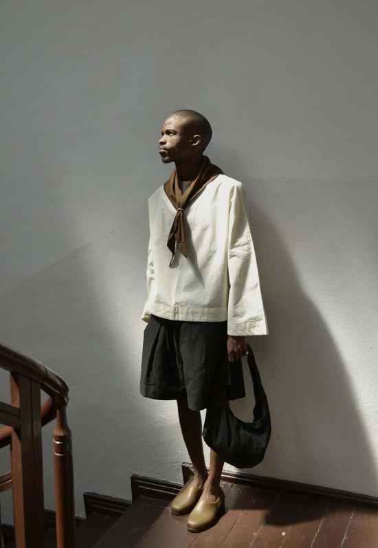  Many Rhizomes 긴팔 티셔츠 많은 뿌리 줄기 지브리 셔츠 크림 - OTHER BRANDS