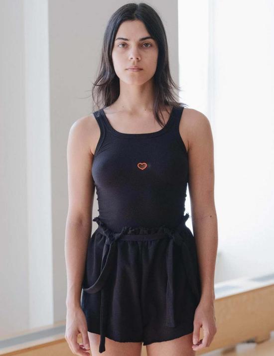  베이스레인지 숏팬츠 루트 반바지 블랙 - BASERANGE