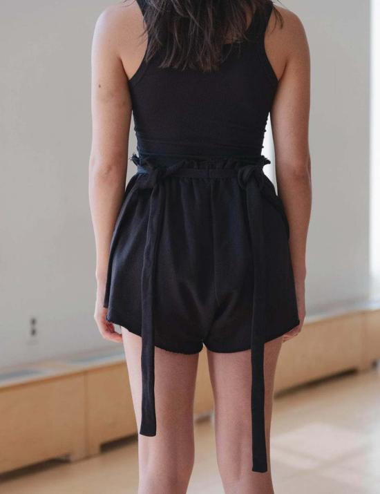  베이스레인지 숏팬츠 루트 반바지 블랙 - BASERANGE