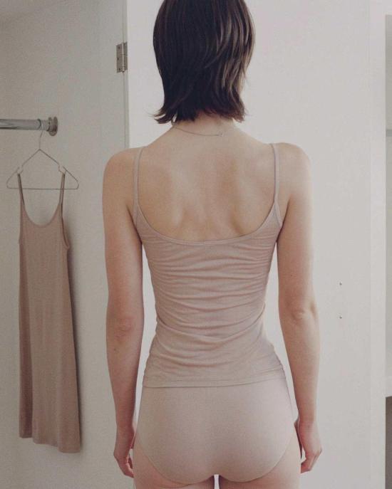  베이스레인지 민소매 티셔츠 햅틱 대나무 탱크 - BASERANGE