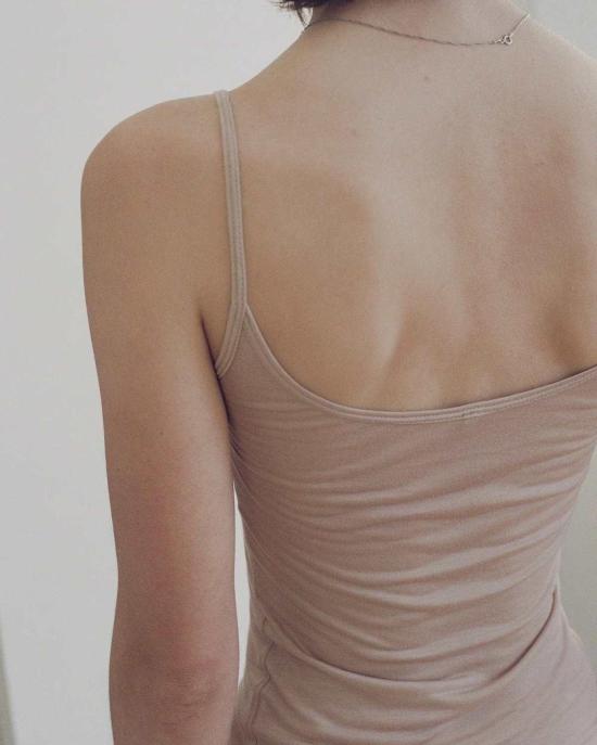  베이스레인지 민소매 티셔츠 햅틱 대나무 탱크 - BASERANGE