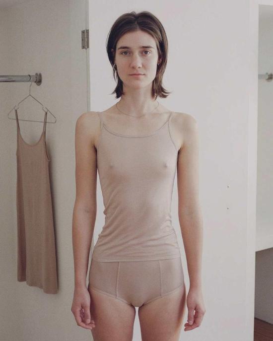  베이스레인지 민소매 티셔츠 햅틱 대나무 탱크 - BASERANGE