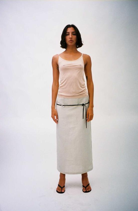  베이스레인지 민소매 티셔츠 햅틱 대나무 탱크