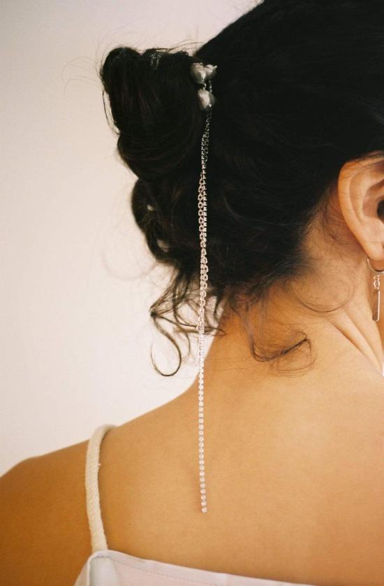  저스틴 클렌퀏 헤어 액세서리 저스틴 클렌킷 찰리 헤어 타이 브라스 - JUSTINE CLENQUET