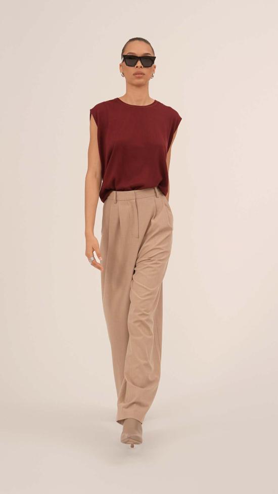  파렌테지 스트레이트 팬츠 나오미 트라우저 토프 - PARENTEZI