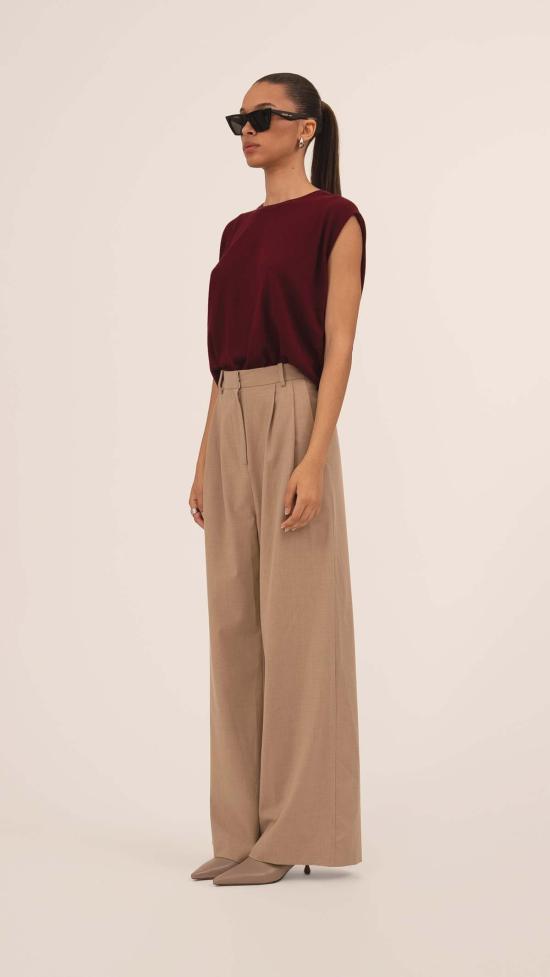  파렌테지 스트레이트 팬츠 나오미 트라우저 토프 - PARENTEZI