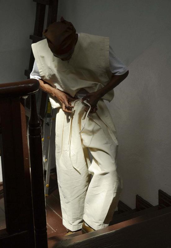  Many Rhizomes 코트 많은 뿌리줄기 풀오버 조끼 내추럴 - OTHER BRANDS