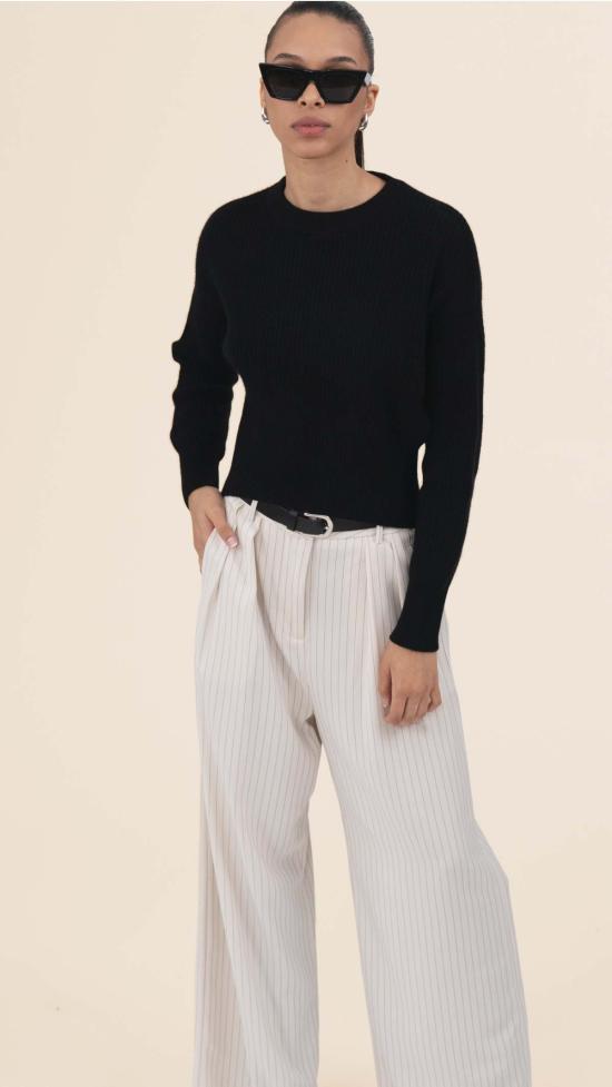  파렌테지 스트레이트 팬츠 나오미 팬츠 스트라이프 - PARENTEZI