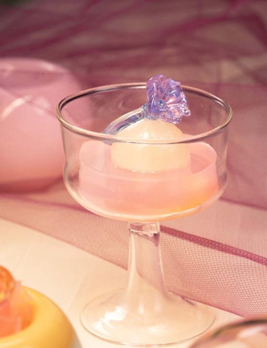  키인 반지 Keane Morning Glory 링 핑크 슬라임/퍼플 - KEANE