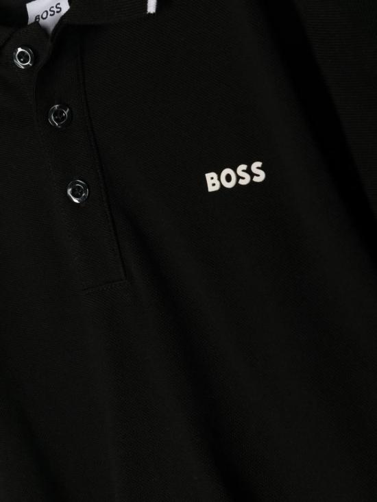 25SS [주니어] 휴고보스 폴로 셔츠 J25P26 09B Black - HUGO BOSS