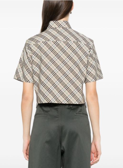 25SS 버버리 셔츠 8101121 C1849 Husk - BURBERRY