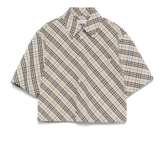 25SS 버버리 셔츠 8101121 C1849 Husk - BURBERRY