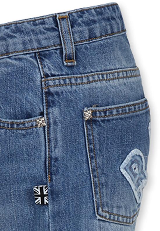 25SS [키즈] 리치몬드 진 RBP25189JE DENIM BLUE MEDIUM - RICHMOND