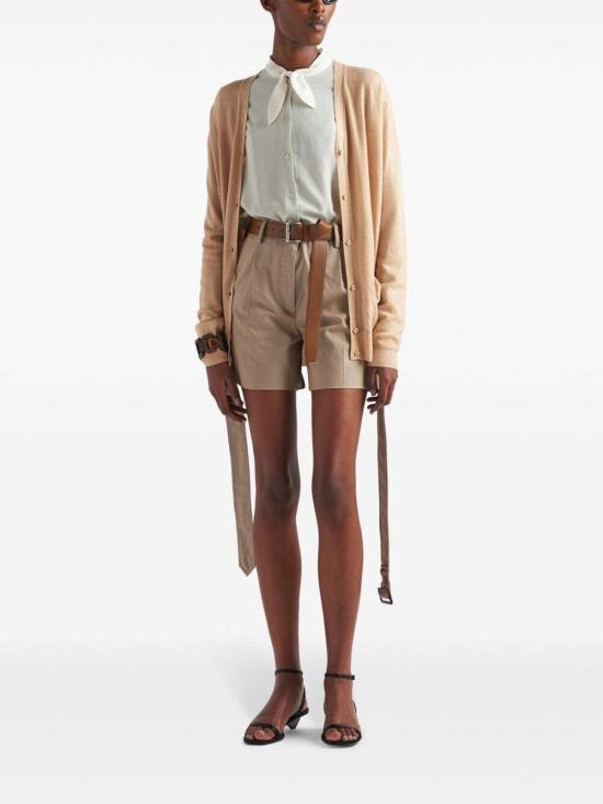  프라다 가디건 P25M9515HVSOOOF0627 Beige - PRADA