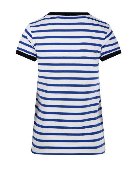 25SS 발렌티노 가라바니 반팔 티셔츠 6B3MG24P961 CR1 AVORIO BLU - VALENTINO GARAVANI