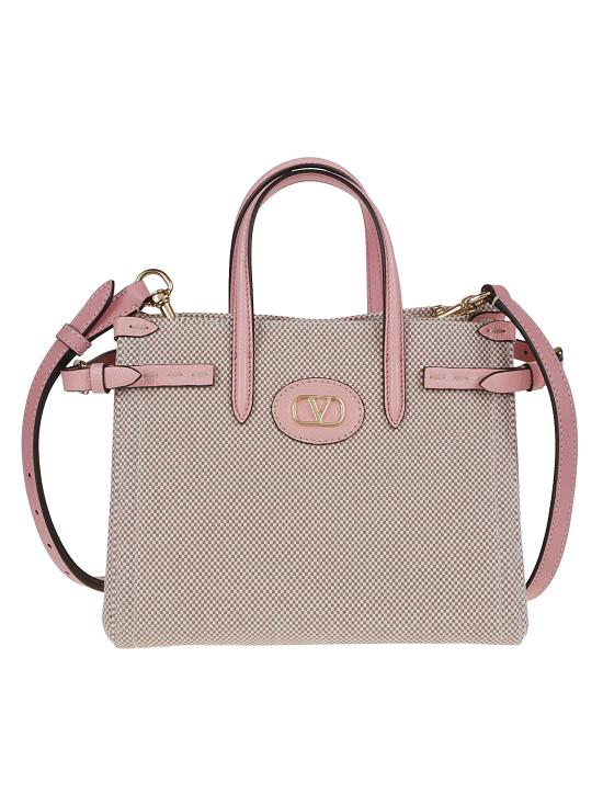 25SS 발렌티노 가라바니 숄더백 WB0R20 JSE R2J NATURALE TOBACCO PEACH ROSE