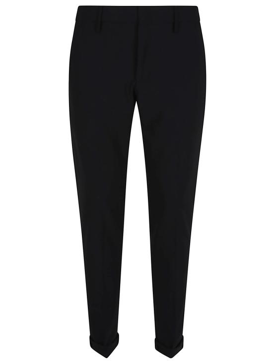  돈답 스트레이트 팬츠 UP235 TS0009U 999 BLACK