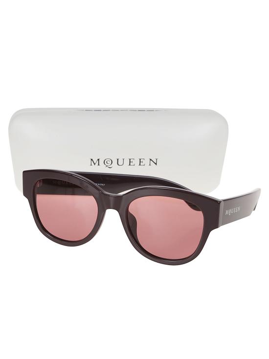 25SS 알렉산더 맥퀸 선글라스 821696 J0749 5124 VIOLET VIOLET RED - ALEXANDER MCQUEEN