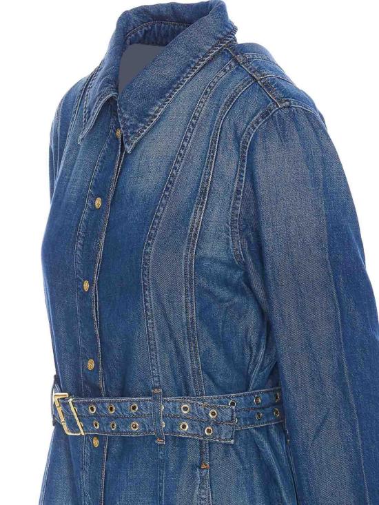  가니 스커트 J1611567 Blue - GANNI