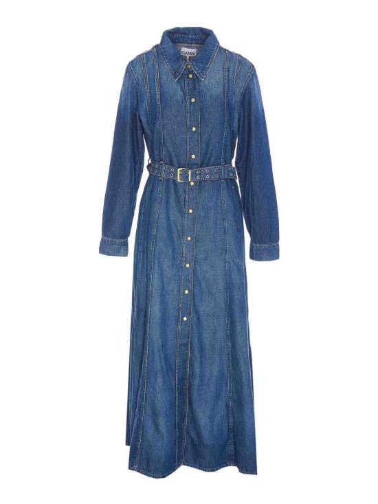  가니 스커트 J1611567 Blue