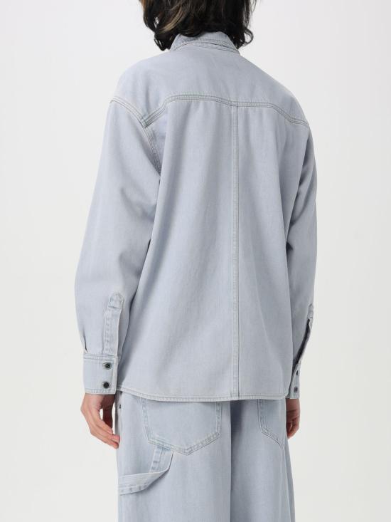 25FW 이자벨마랑에뚜왈 셔츠 VE0505FAC1H05E 30LU Gnawed Blue - ISABEL MARANT ETOILE