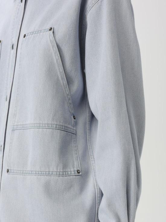 25FW 이자벨마랑에뚜왈 셔츠 VE0505FAC1H05E 30LU Gnawed Blue - ISABEL MARANT ETOILE