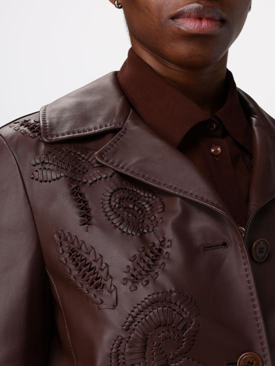 25SS 에르마노 설비노 자켓 D460I341RHGN 91230 Brown - ERMANNO SCERVINO