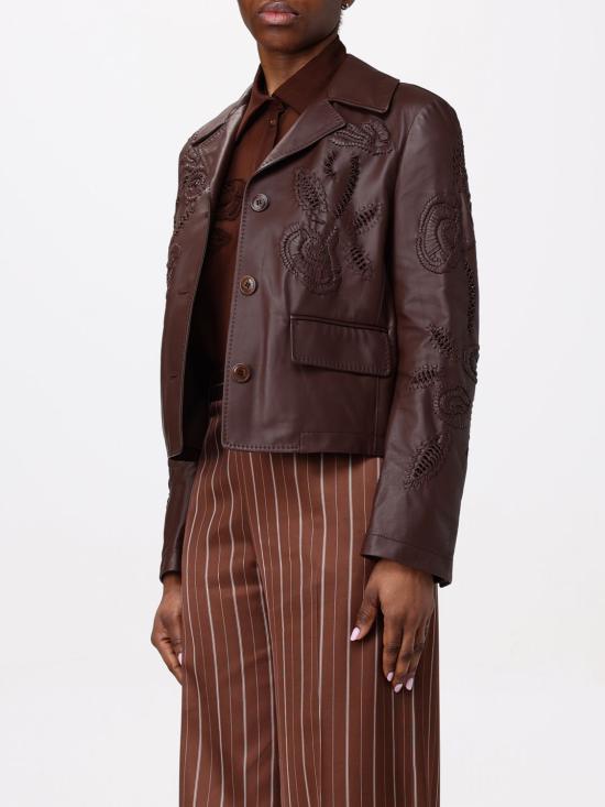 25SS 에르마노 설비노 자켓 D460I341RHGN 91230 Brown - ERMANNO SCERVINO