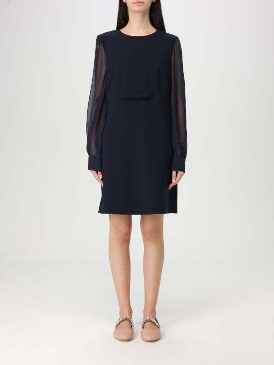 25FW 막스마라 스튜디오 미디 원피스 2516221071600 005 Blue