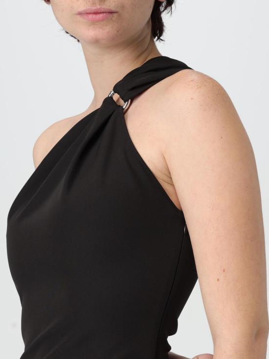 25SS 모스키노 롱 원피스 04083225 0555 Black - MOSCHINO