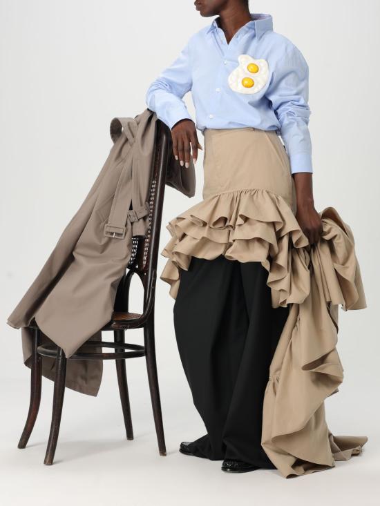 25SS 모스키노 스커트 01180514 0081 Beige - MOSCHINO