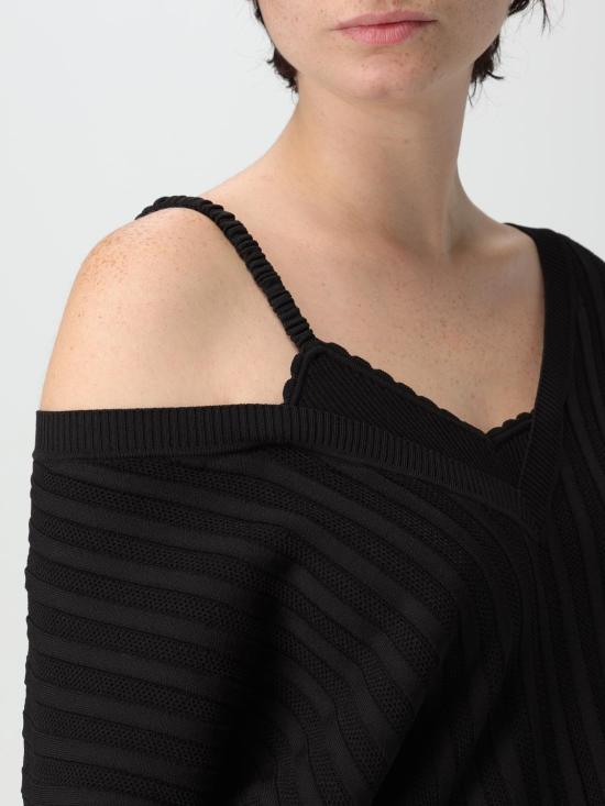 25SS 모스키노 스웨터 09103203 1555 Black - MOSCHINO