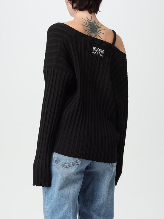 25SS 모스키노 스웨터 09103203 1555 Black - MOSCHINO