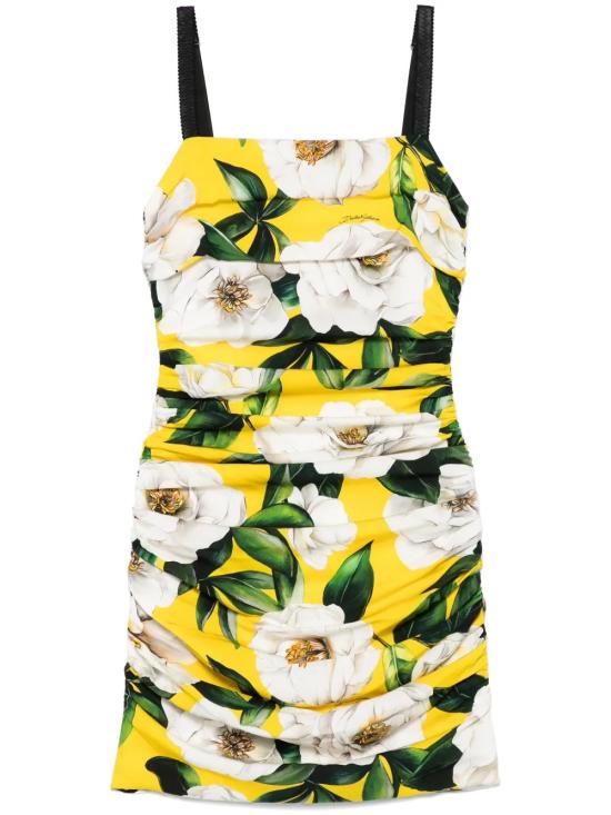 25SS 돌체앤가바나 숏 원피스 F6TMHT FSA7FHG5JB Yellow