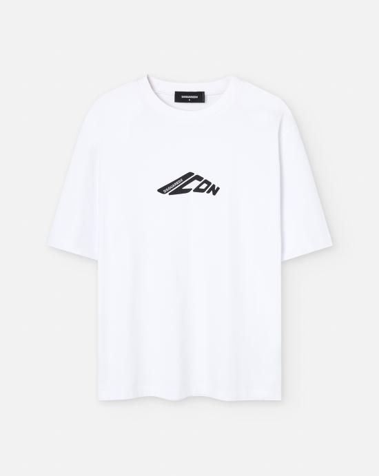  디스퀘어드2 반팔 티셔츠 S79GC0096D20033 100 White