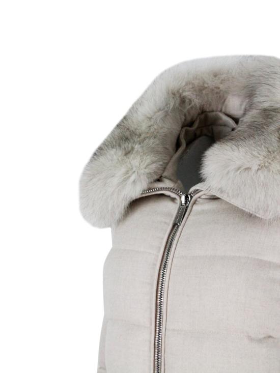 25FW 무레르 도라도 FUR LS9 다운 코트  DORADO FUR LS9U0215 MANDORLA - MOORER