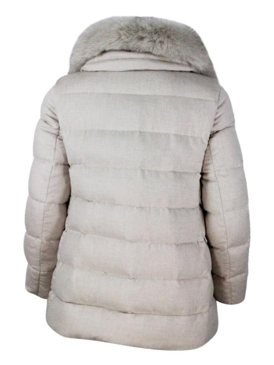 25FW 무레르 도라도 FUR LS9 다운 코트  DORADO FUR LS9U0215 MANDORLA - MOORER