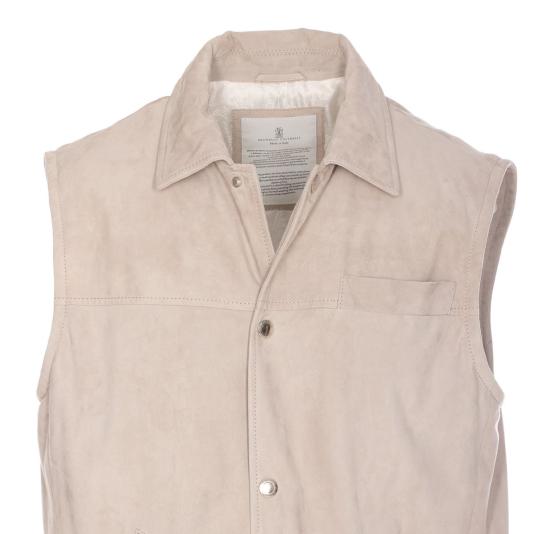 25SS 브루넬로 쿠치넬리 베스트 M0PCL2032C6925 Beige - BRUNELLO CUCINELLI