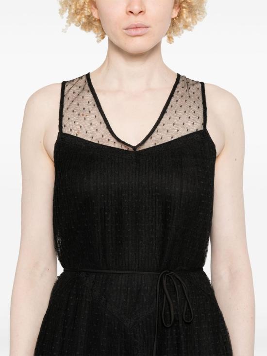 25SS 트윈셋 롱 원피스 251TP2511 00006 Black - TWINSET