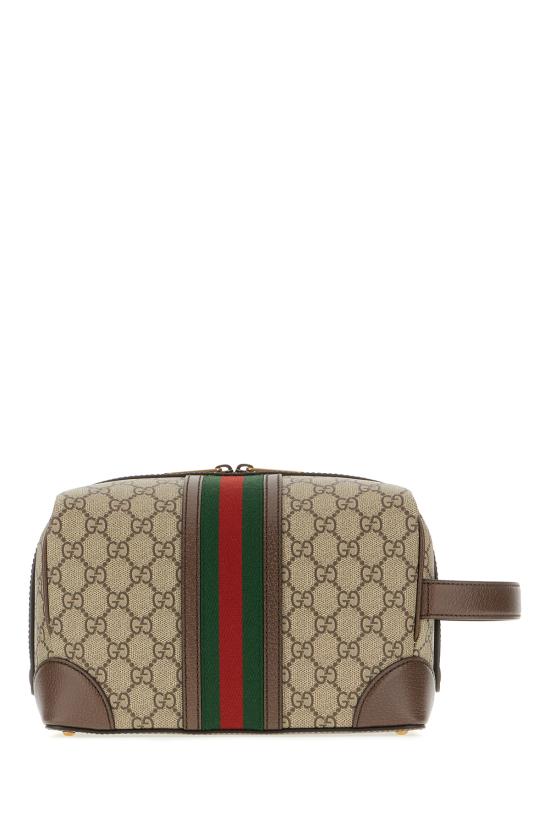 26SS 구찌 사보이 코스메틱 케이스 에보니 GG 슈프림 캔버스 73939196IWT 8745 - GUCCI