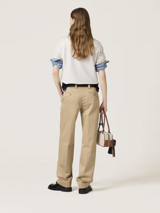 25SS 미우미우 스웨터 MMF945SOOO16OG F0009 BIANCO - MIU MIU