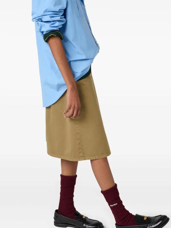 25SS 미우미우 스커트 MK1918SOOO10RG F0013 AZZURRO - MIU MIU