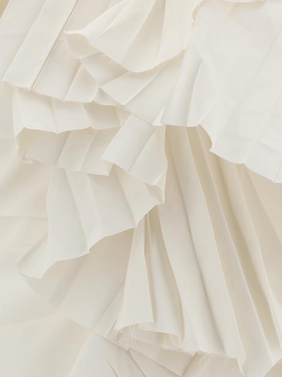 25SS 알렉산더 맥퀸 블라우스 818373QEAF2 9015 CREAM - ALEXANDER MCQUEEN