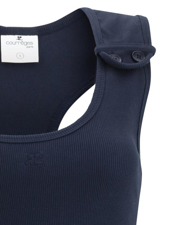 25SS 쿠레쥬 미디 원피스 125JRO550JS0194 7075 BLUE - COURREGES