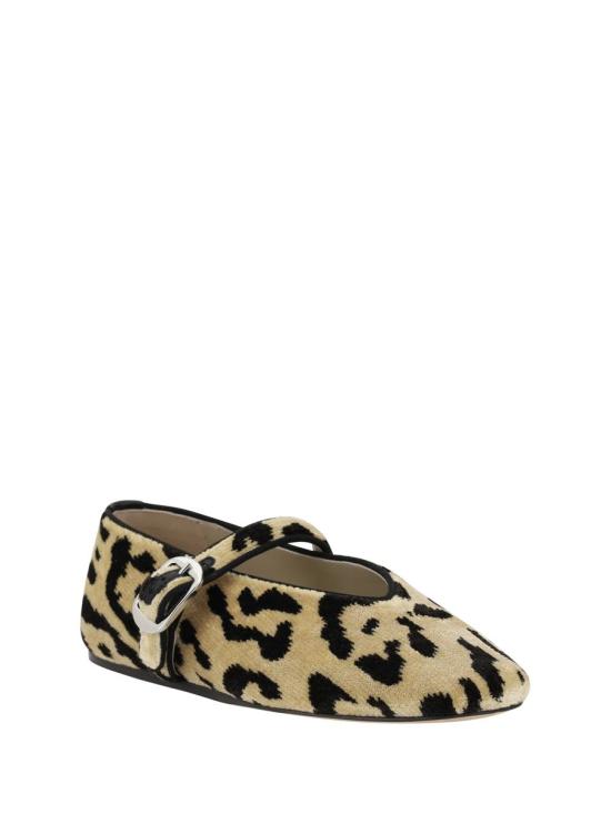 25SS 르 몽드 베릴 플랫 슈즈 STEBEVLEO LEOPARD MULTICOLOUR - LE MONDE BERYL