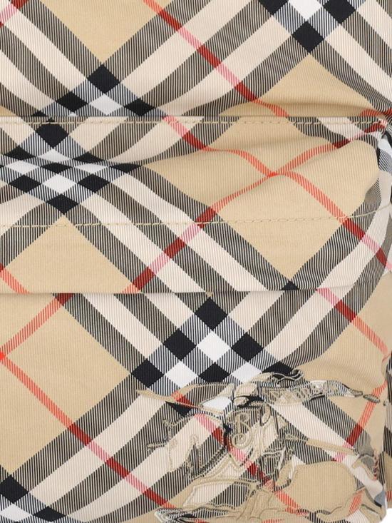 25FW 버버리 체크 백팩 8091312A2021 Beige - BURBERRY