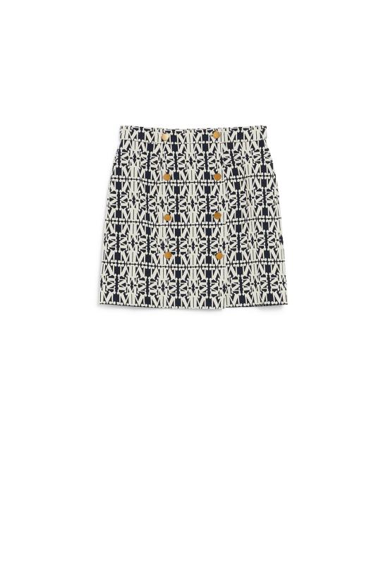 25SS 막스마라 숏 스커트 2511771011600 001 White