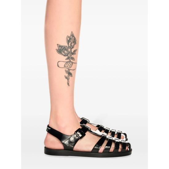 25SS 오프화이트 샌들 OWIH05ES25MA T001 1001 BLACK - OFF WHITE