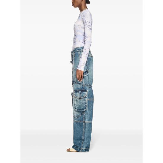 25SS 오프화이트 민소매 티셔츠 OWAD136S25JE R003 4201 PURPLE - OFF WHITE